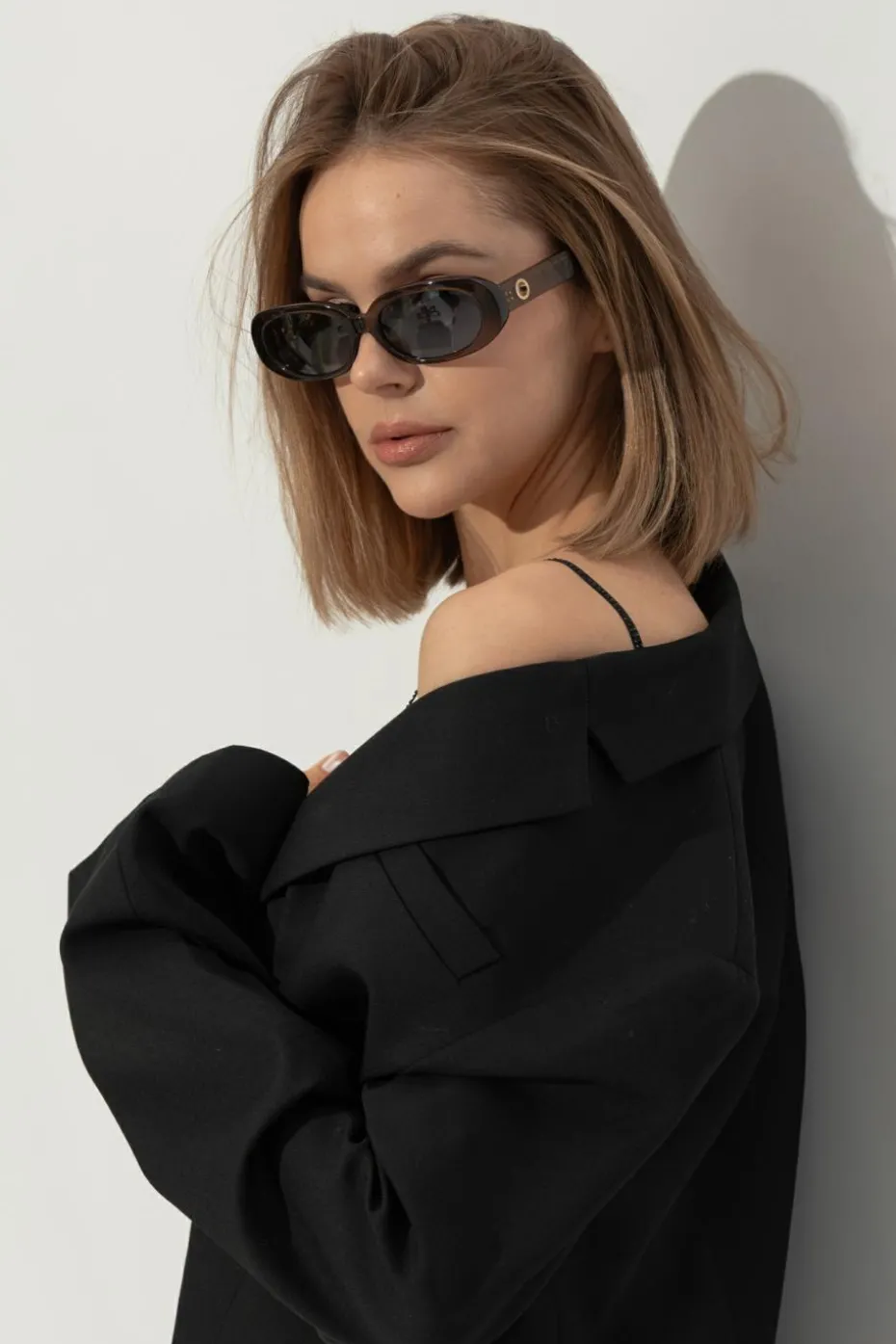 Linda Farrow BROWN Sunglasses