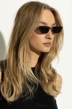 Linda Farrow GOLD Cleo sunglasses