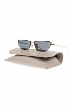 Linda Farrow GOLD Cleo sunglasses