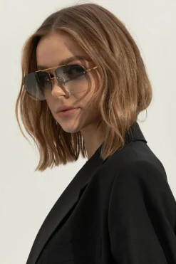 Linda Farrow GOLD Seren sunglasses
