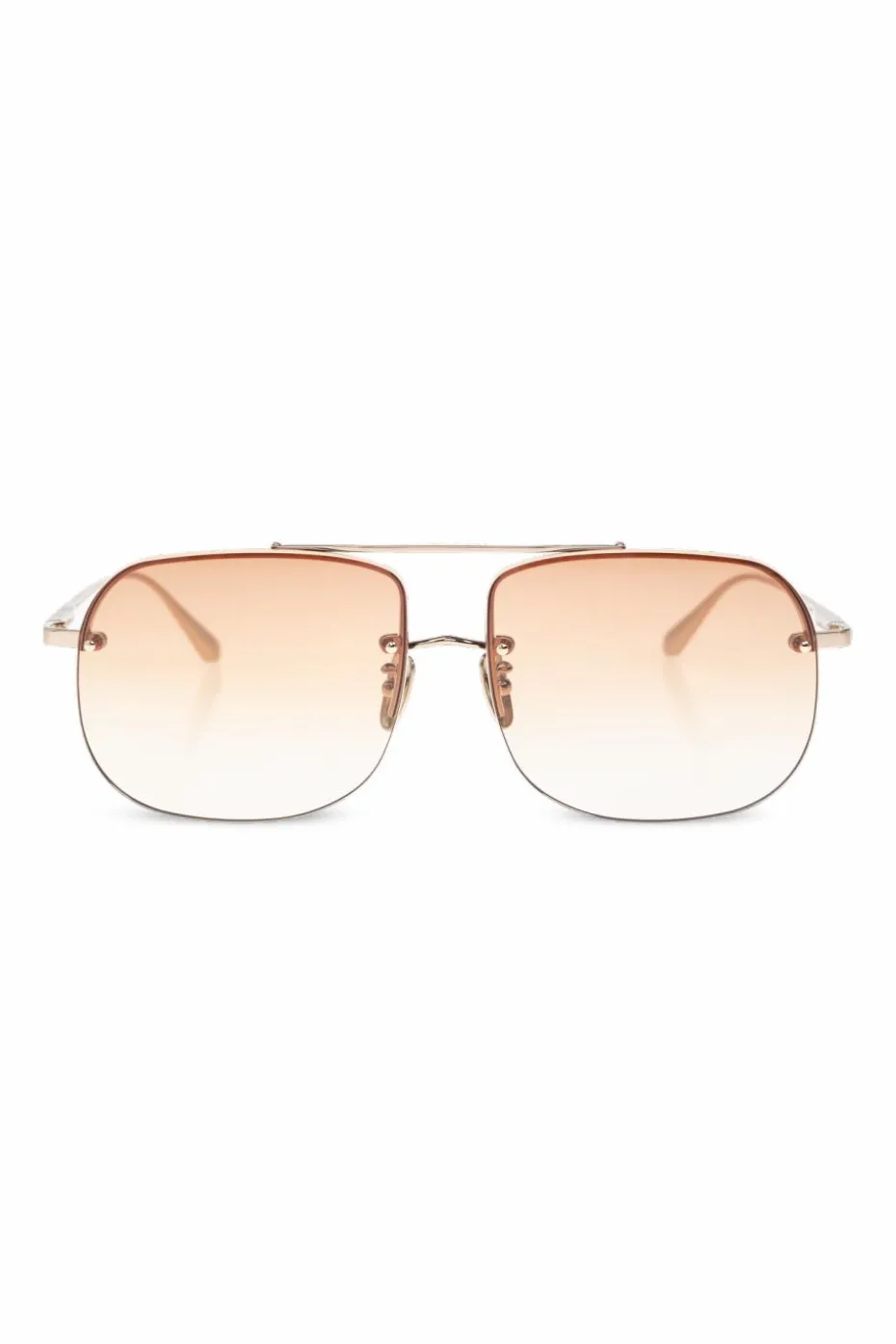 Linda Farrow GOLD Sunglasses