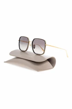 Linda Farrow GOLD Sunglasses