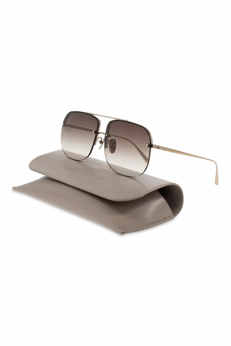 Linda Farrow GOLD Sunglasses Seren