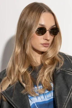 Linda Farrow GOLD Sunglasses