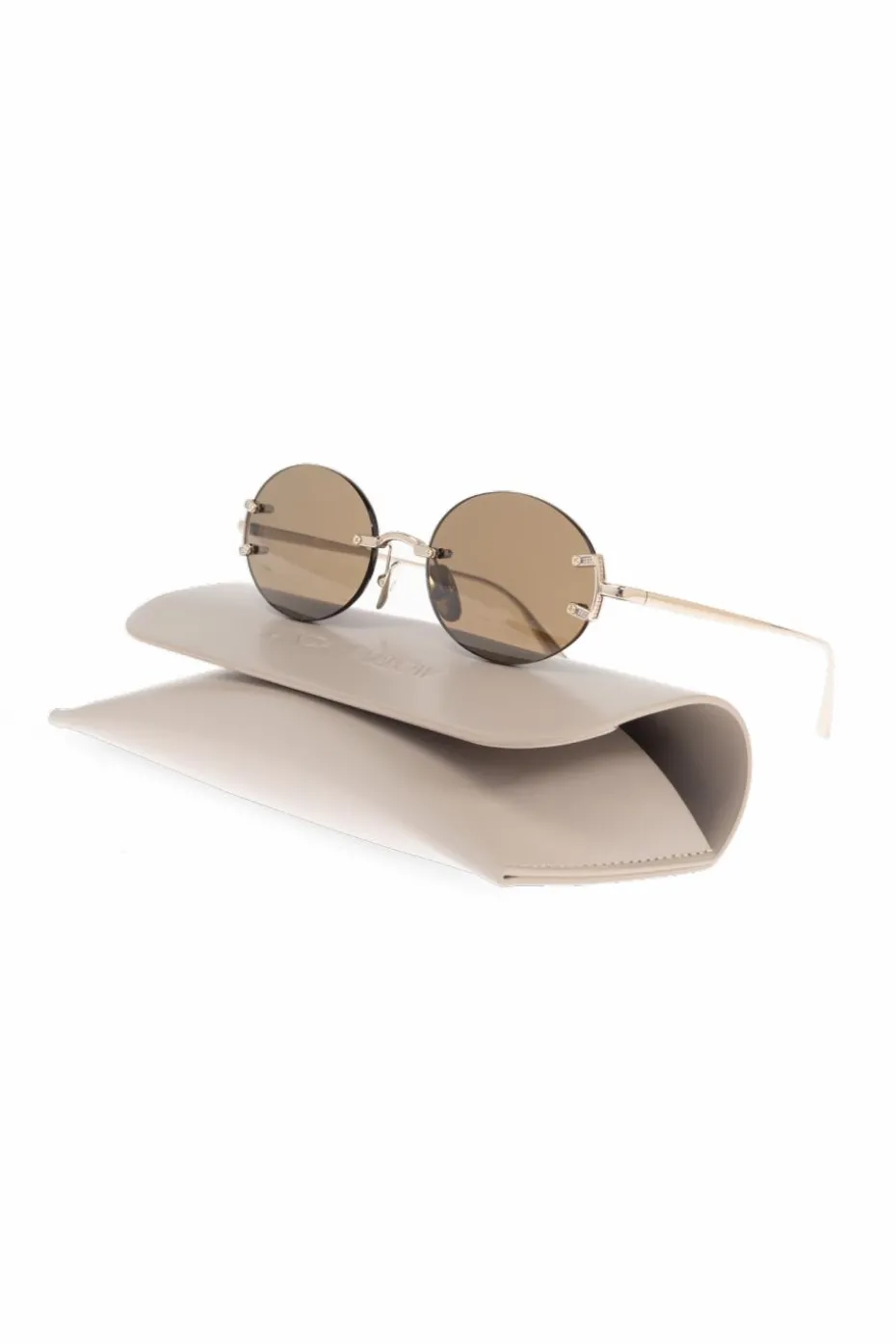 Linda Farrow GOLD Sunglasses
