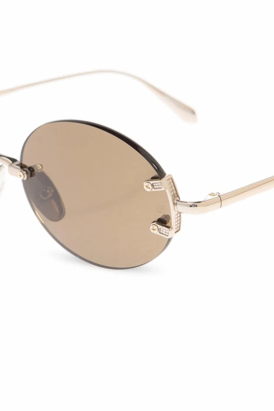 Linda Farrow GOLD Sunglasses