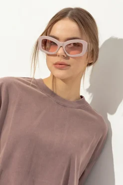Linda Farrow PINK Sunglasses
