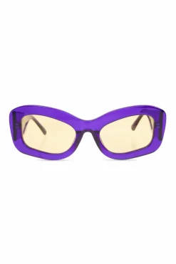 Linda Farrow PURPLE Sunglasses