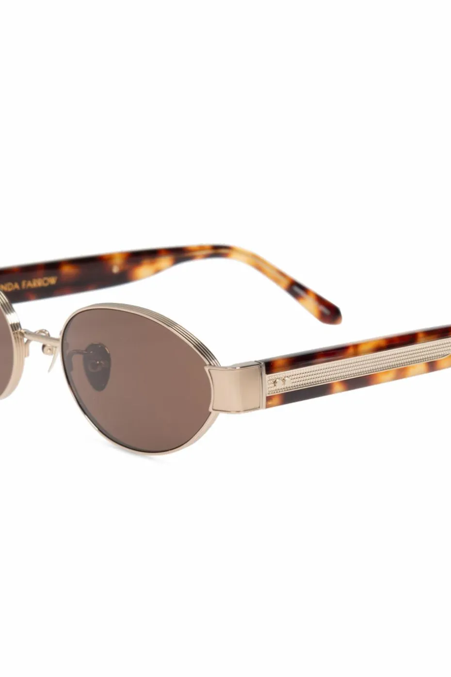 Linda Farrow SILVER Sunglasses