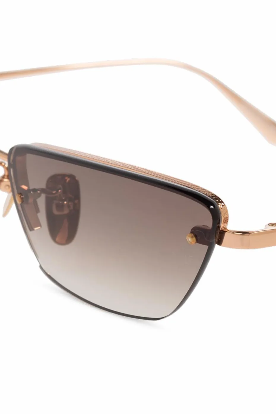 Linda Farrow SILVER Sunglasses Cleo