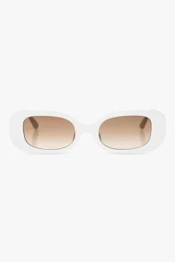 Linda Farrow WHITE ‘Lola’ sunglasses
