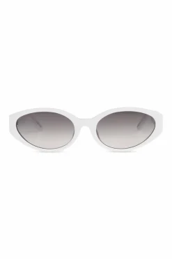 Linda Farrow WHITE Sunglasses