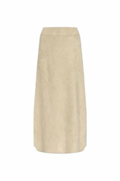 Lisa Yang beige Cashmere skirt Asta