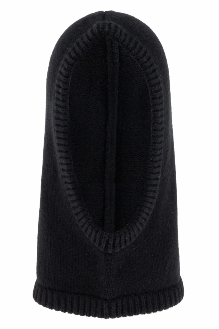 Lisa Yang BLACK Cashmere hood "Astri"