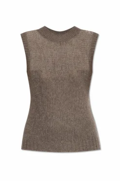 Lisa Yang BROWN Darcia top