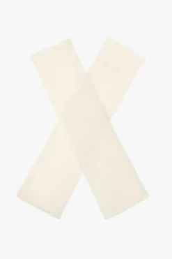 Lisa Yang cream āAspenā fingerless gloves