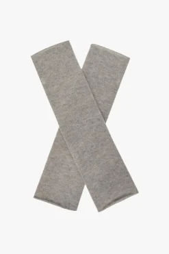 Lisa Yang GREY āAspenā fingerless gloves