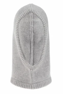 Lisa Yang GREY Cashmere hood "Astri"