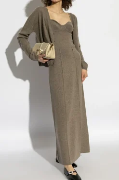 Lisa Yang GREY Cashmere skirt Ameline