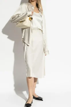 Lisa Yang GREY Silk Skirt