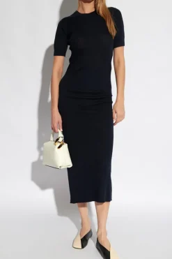 Lisa Yang NAVY BLUE ‘Ronja’ skirt