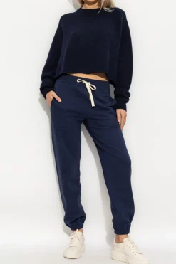 Lisa Yang NAVY BLUE Sweater `Karine`