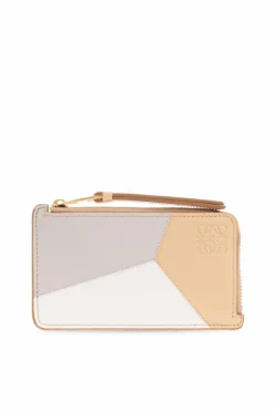 Loewe beige Card Case "Puzzle"