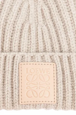 Loewe beige Cashmere hat