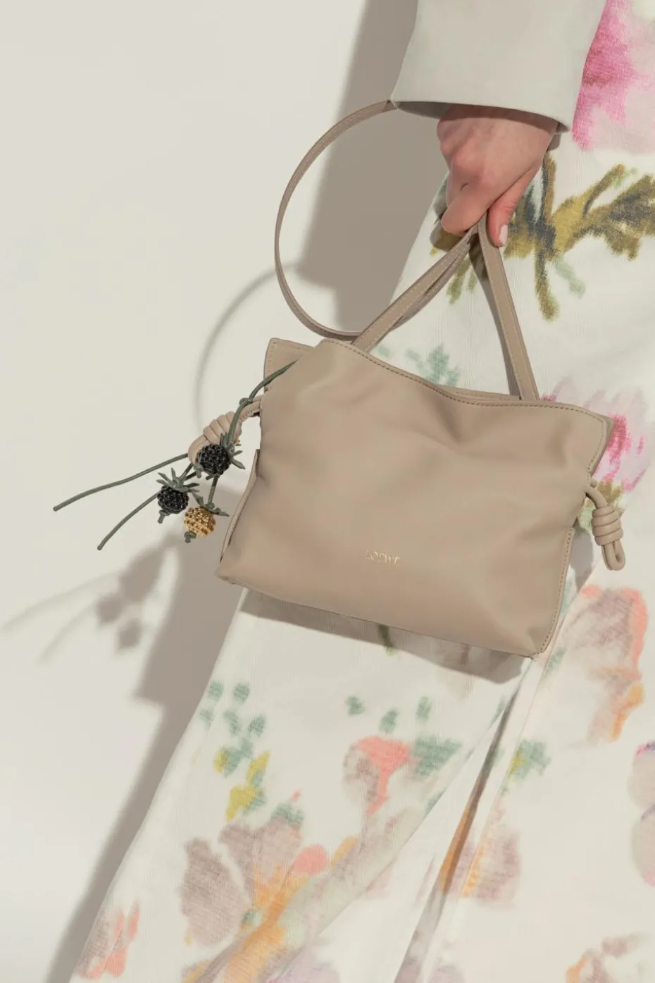 Loewe beige Handbag "Flameno Medium"