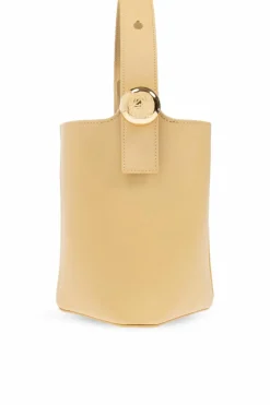Loewe beige ‘Pebble Mini’ bucket bag