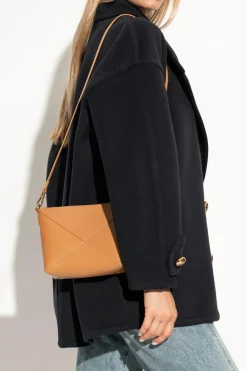 Loewe beige Shoulder Bag Puzzle Fold