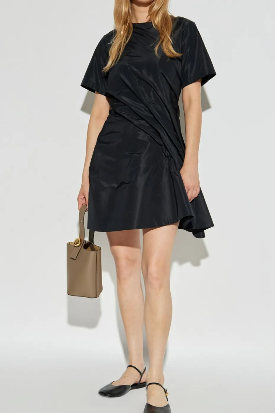 Loewe BLACK Dress with decorative draping