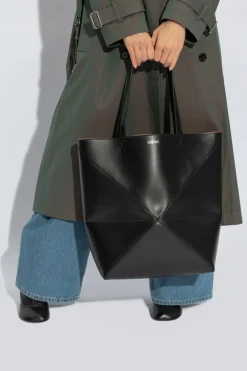 Loewe BLACK ‘Fold XL’ Shopper Bag