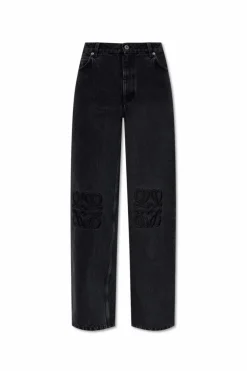 Loewe BLACK Jeans with logo