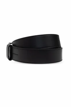 Loewe BLACK Leather belt