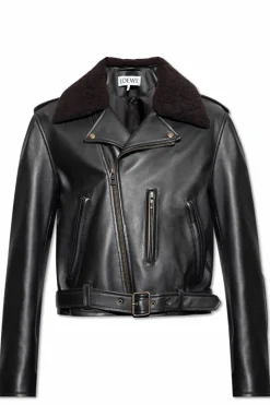 Loewe BLACK Leather jacket