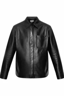 Loewe BLACK Leather shirt