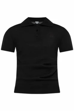 Loewe BLACK Polo with logo