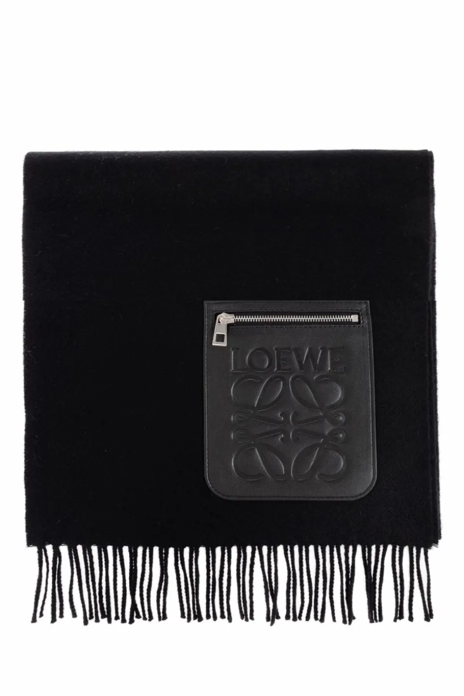 Loewe BLACK Scarf with pocket