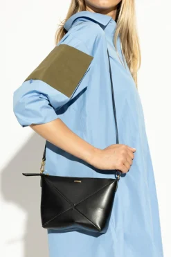 Loewe BLACK Shoulder bag Puzzle Fold