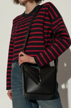 Loewe BLACK Shoulder bag Hammock Compact