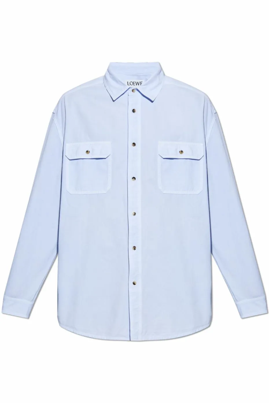 Loewe BLUE Shirt with pockets