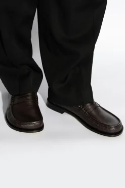 Loewe BROWN Campo loafers shoes