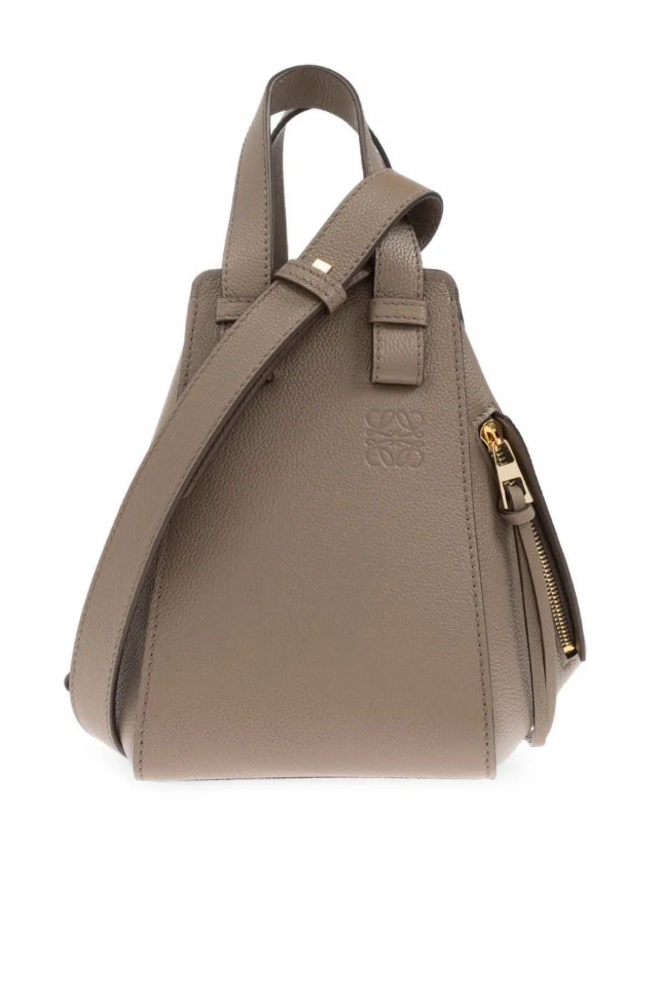 Loewe BROWN Handbag `Compact Hammock`