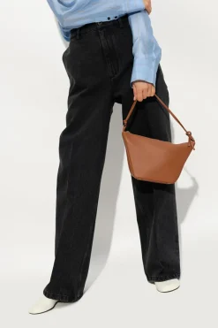 Loewe BROWN ‘Mini Hammock Hobo’ shoulder bag