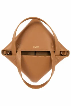 Loewe BROWN ‘Mini Puzzle Fold’ shoulder bag
