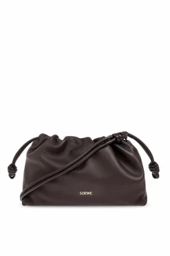 Loewe BROWN Shoulder bag `Medium Flamenco`