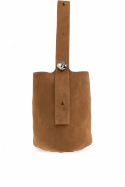 Loewe BROWN Shoulder bag "Cubi Small"