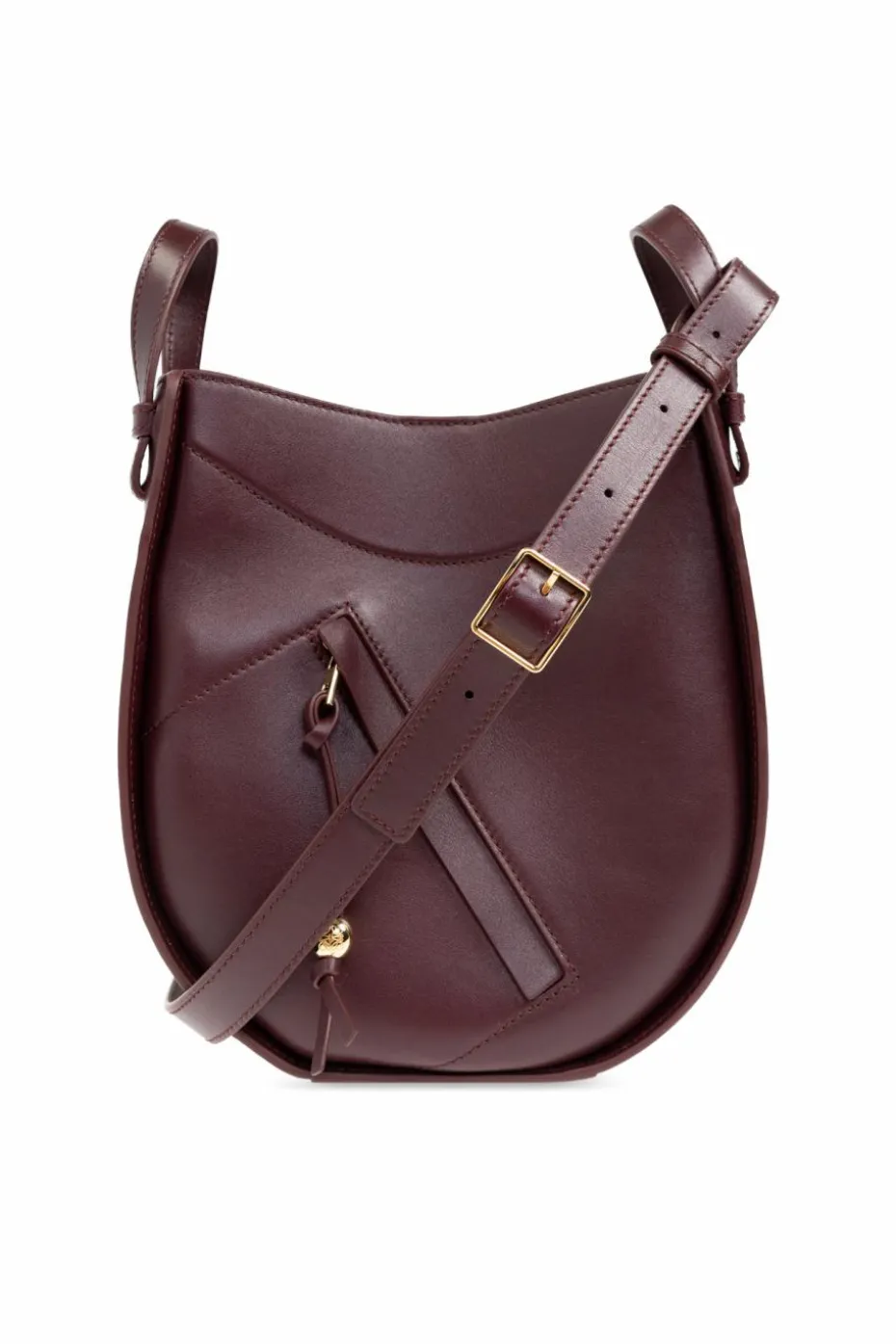 Loewe BURGUNDY Handbag Hammlock Slice