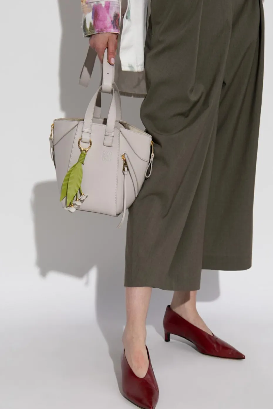Loewe cream Handbag `Compact Hammock`